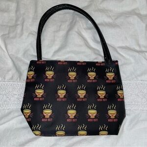 DAVID & GOLIATH handbag purse Miso Hot Bag Soup black stupid factory